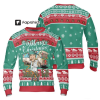 D&D Dragon Woolen Sweater, Funny Cat It’s Fine Everything Fine Ugly Christmas Sweater, Christmas Sweater, Ugly Xmas Sweater