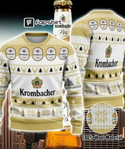 Krombacher Beer Ugly Christmas Sweater, Gift For…