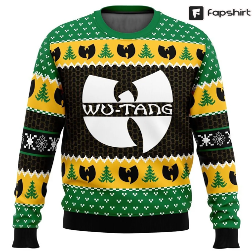 Yah It’s Christmas Time Yo Wu Tang Clan Ugly Christmas Sweater, Christmas Gift, Unisex Sweater Gift, Ugly Christmas Sweater, LeBlueMondiale