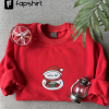 Mount Crumpit Sweatshirt — Embroidered, Grinch Inspired, Christmas Travel Sweatshirt