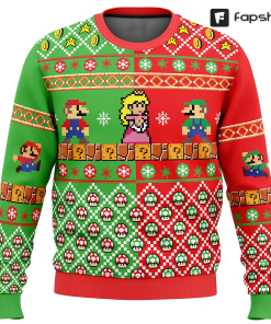 Funny King Game 3D Ugly Christmas Sweater,…