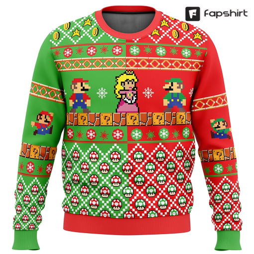 Funny King Game 3D Ugly Christmas Sweater, Xmas Sweatshirt, Christmas Gift For Men Women Kid, Gaming Christmas Shirt, Xmas Gamer Sweater