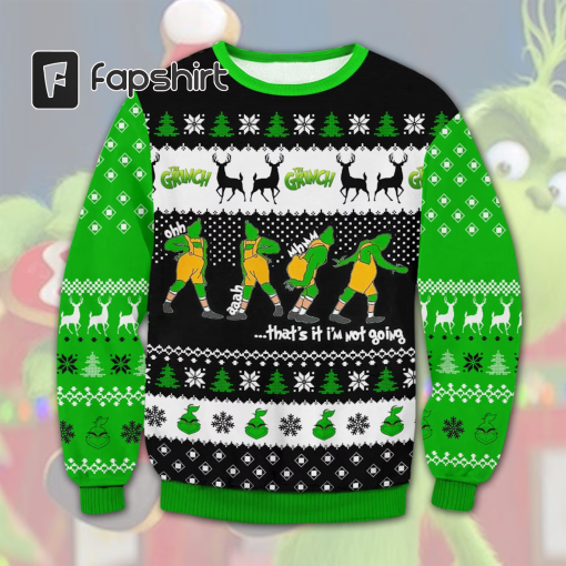 Grinch Ugly Sweater, Christmas Ugly Sweater, The Grinch Christmas Sweater, Grinch Sweatshirt, Christmas Party Sweatshirt