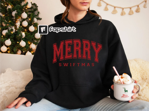 Merry Swiftmas Sweatshirt, Swiftie Merch, Swiftmas Chritsmas Shirt, Vintage Swiftie Merch, The Eras Tour Sweatshirt, Swiftmas Merch