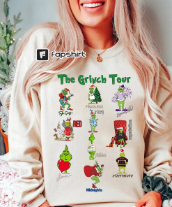 Grinchmas Eras Tour Sweatshirt, The Grinch Tour…