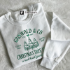 North Pole Cookie Co Sweatshirt, Embroidered Cookie Co Sweatshirt, Christmas Embroidered Sweatshirt, Custom Crewneck, Winter Season, Holiday