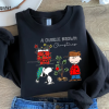 The Snoopy – The Most Wonderful Time Of The Year Sweatshirt, Charlie and the Snoopy Show, Christmas Cartoon Dog Sweatshirt, Christmas Gift.