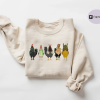 Сute Christmas Chickens Sweatshirt, Christmas Farm Sweatshirt, Funny Christmas Chicken Sweatshirt, Christmas Crewneck, Holiday Sweatshirt