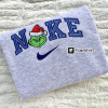 Christmas Hoodie, Christmas Whoville University Embroidered Hoodie, Christmas Gift, Christmas Embroidery Hoodie, Christmas Crewneck