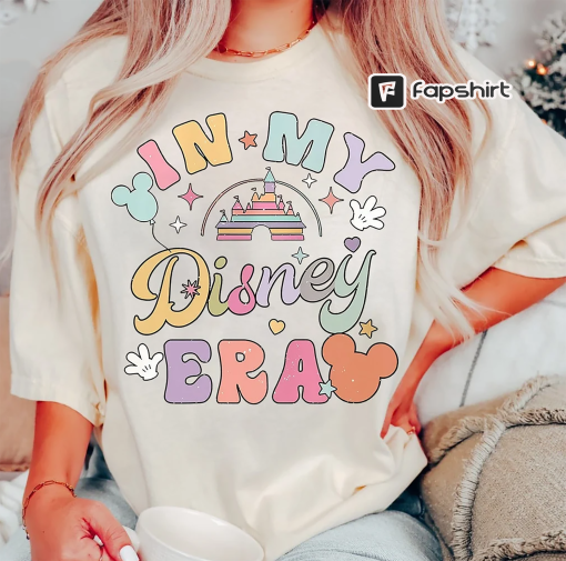 In My Disney Era Comfort Colors® Shirt, Disney Trip, Colorful Vacay Shirt, Disney Aesthetic Shirt, Disneyworld Shirts, Disney Family Shirts