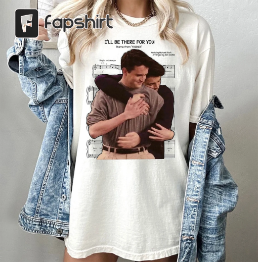 Central Perk Friends Vintage Tee – Chandler Bing Matthew Perry Shirt 2023