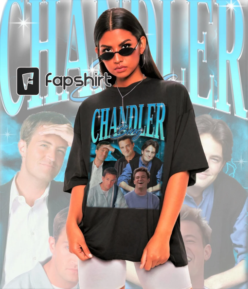 Retro Chandler Bing Shirt -Chandler Bing T-shirt,Chandler Bing Tshirt,Vintage Chandler Bing Tee,Matthew Perry Shirt,Retro Friends Shirt