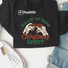 Rolling Up Some Christmas Spirit Sweatshirt, Funny Xmas Sweatshirt, Retro Christmas, Vintage Inspired Trendy Christmas