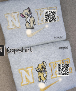 Simba Embroidered Crewneck | Simba and Nala…