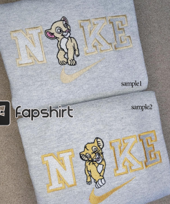 Simba Embroidered Crewneck | Simba and Nala…