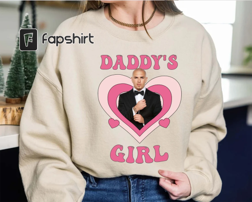 Daddy’s Girl Shirt Pitbull Shirt Vintage Pitbull Homage Shirt Pitbull Hip Hop Shirt Rap Shirt Vintage 90s Retro 90 Shirt Pitbull Tshirt