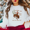 Christmas Farm Animals Shirt, Cute Chicken, Cow, Pig, Goat Holiday T-Shirt, Trendy Santa Hat Animal Farmer Tee, Duck Goose Sheep Holidays