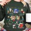 Charlie and the Snoopy Christmas Sweatshirt, Christmas Cartoon Dog Sweatshirt, Christmas Gift, Vintage Sweatshirt