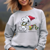 Snoopy Hanukkah Vintage Sweatshirt, Snoopy Hanukkah Crewneck Pullover, Trendy Hanukkah Sweatshirt, Cute Snoopy Hanukkah Crewneck Sweatshirt