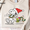 Embroidered Christmas Dog From Your Photo Sweatshirt Christmas Dog Sweatshirt Christmas Crewneck Sweater Women Christmas