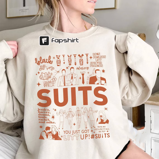 Suits Movie Vintage Shirt | Harvey Specter Vintage Shirt | Vintage Louis Litt Shirt | Pearson Hardman Shirt | Harvey Specter Eras Tour Shirt