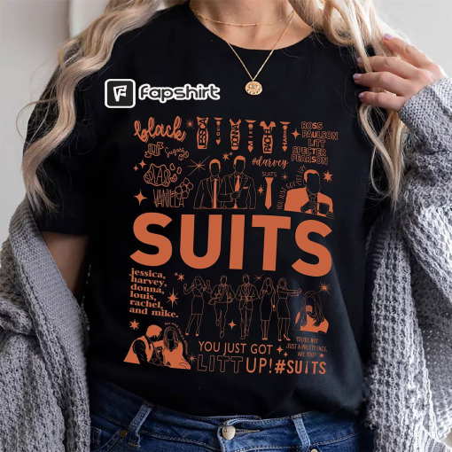 Suits Movie Vintage Shirt | Harvey Specter Vintage Shirt | Vintage Louis Litt Shirt | Pearson Hardman Shirt | Harvey Specter Eras Tour Shirt