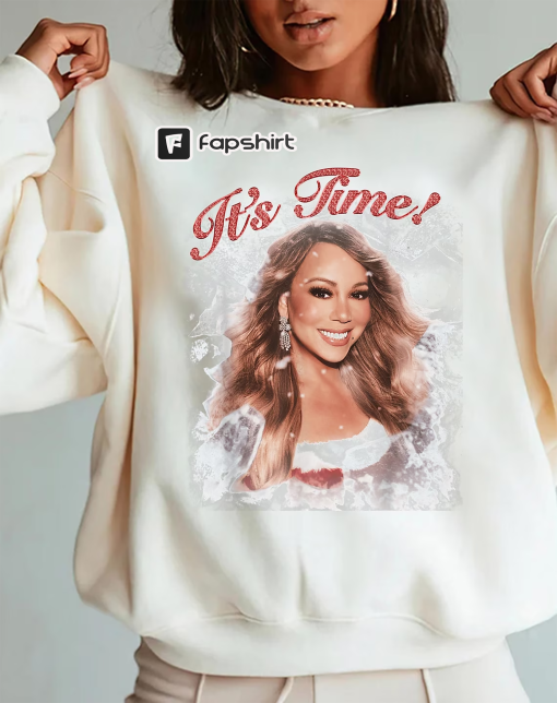 It’s Time Shirt, Mariah Carey Christmas Sweatshirt, All I Want For Christmas Sweatshirt, Merry Christmas One and All Tour 2023 Shirt