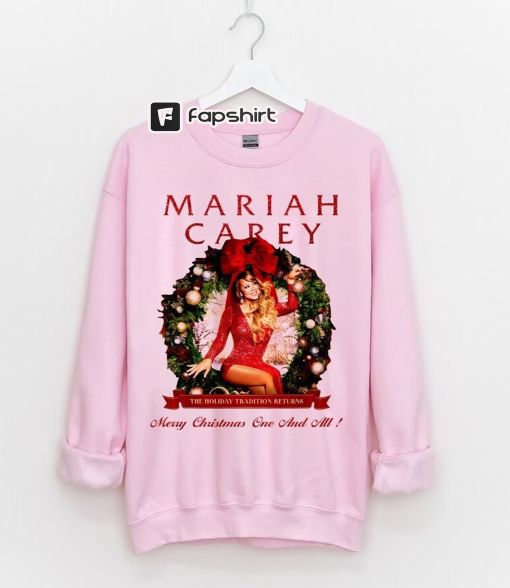 Mariah Christmas shirt, Carey 1994 Sweatshirt, Christmas One and All Tour All I Want For Christmas Shirt, Gift for men women Comfort Colors