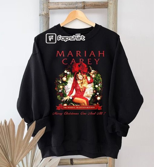 Mariah Christmas shirt, Carey 1994 Sweatshirt, Christmas One and All Tour All I Want For Christmas Shirt, Gift for men women Comfort Colors