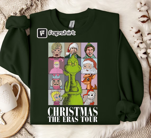 Christmas Sweatshirt, Eras Of Christmas Sweatshirt, Cute Christmas Sweater, Unisex Shirt, Unisex T shirt, Sweater gift, gift for her