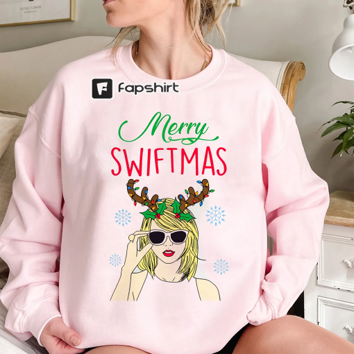 Merry Swiftmas Shirt, Taylor Christmas Shirt, Swiftie Taylor Merch, Christmas Swiftie Shirt, Christmas Taylor’s version Shirt, Xmas Holiday