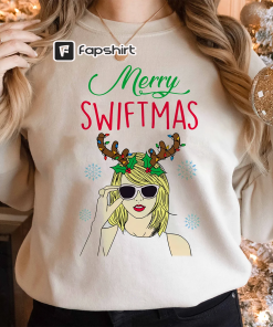 Merry Swiftmas Shirt, Taylor Christmas Shirt, Swiftie…