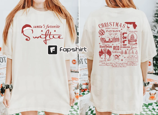 Santa’s Favorite Taylor Version Shirt, Christmas Taylor’s Version Sweatshirt, Christmas Taylor Tshirt,Swiftie Christmas Gift, Swiftmas Shirt