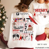 Merry Swiftmas Sweashirt, The Eras Tour Christmas Shirt, Swift 1989 Xmas, Have A Merry Swiftmas, Taylor version Christmas, Gift for Swifties