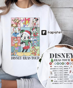 Vintage Disney Era Tour Shirt, Disney Christmas…