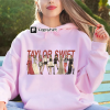 Vintage Vibe Taylor Swiftie Sweatshirt – Swiftie Fandom Apparel – The Eras Tour Cozy Concert Wear – Limited Edition Sweatshirt