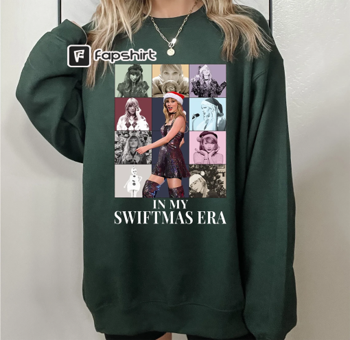 Merry Swiftmas Sweatshirt, Christmas Taylor’s Version Tshirt, In My Swiftmas Era Shirt, Taylor Swiftie Christmas Sweater, Eras Tour Merch