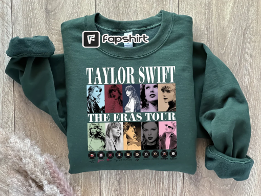 Swiftie’s Timeless Journey Sweatshirt – Cozy Fan Apparel from The Eras Tour – Unique Winter Fashion for Music Enthusiasts – Eras Tour Theme