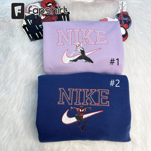 Gwen.stacy x Spider-Punk Embroidered Sweatshirt, Spider-Man Across The Spider-Verse Sweatshirt, Spider-Army shirt, Spider Verse 2023 shirt