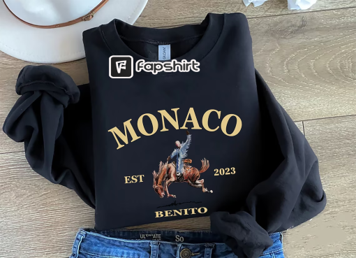 Retro Monaco Sweatshirt, Nadie Sabe lo que va pasar manana, Benito Sweatshirt, Gift For Fan, Bunny Sweatshirt, Music Shirt