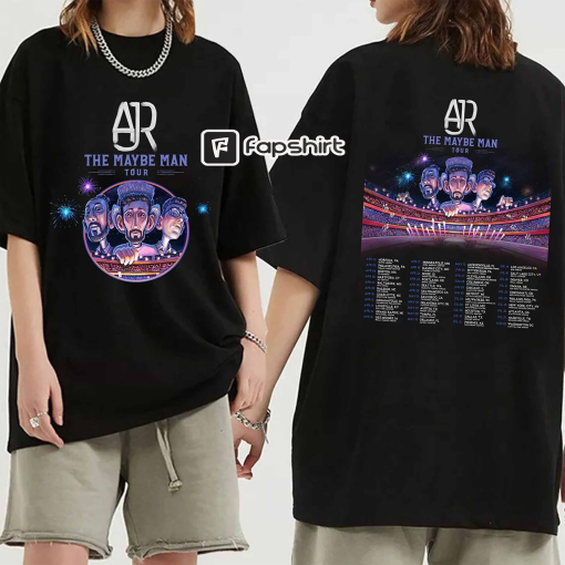 AJR The Maybe Man Tour 2024 Tour Shirt, AJR Band Fan Shirt, The Maybe Man 2024 Concert Shirt, AJR 2024 Concert Shirt For Fan