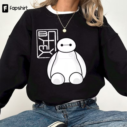 Vintage Baymax Big Hero 6 Disney Shirt, Baymax Shirt, Baymax Sweatshirt, Baymax Hoodie, Baymax Fan Shirt, Gift Ideas