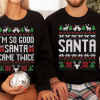 Merry and Married EST 2023 Sweatshirt, Mr and Mrs Couple Holiday, Winter Sweatshirt, Christmas Husband Wife Sweater, Xmas Matching Family