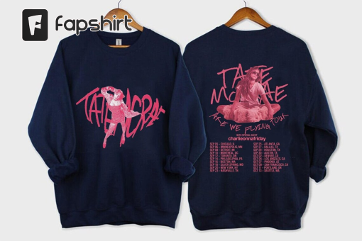 Tate McRae Are We Flying 2023 Tour Shirt, Tate McRae Fan Shirt, Tate McRae 2023 Concert Shirt, Are We Flying Concert Shirt, Tate McRae Merch