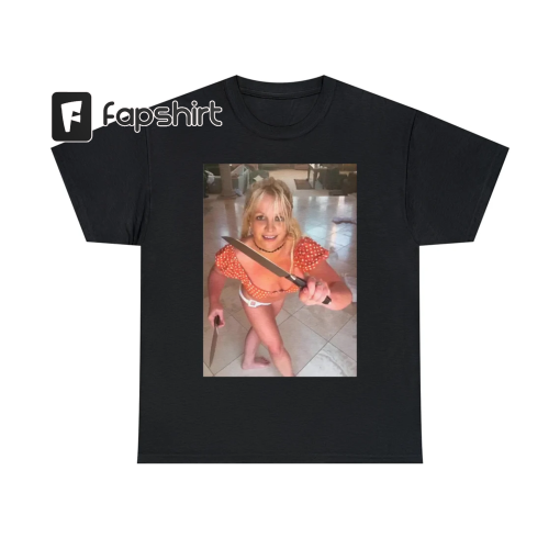 Britney Spears Dances While Holding Knives shirt