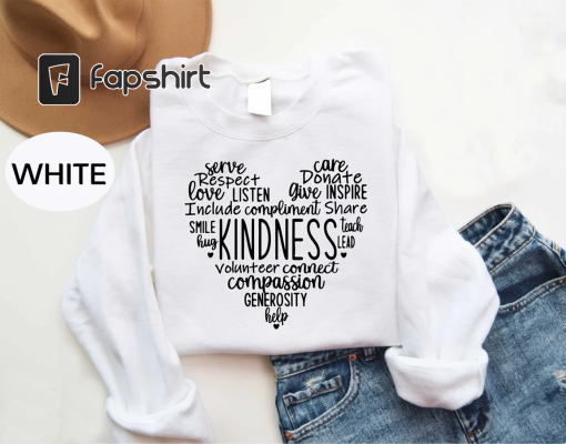 Kindness Sweatshirt,Kindness Hoodie,Counselor Shirt, Be Kind Sweatshirt,Teacher Sweater,Positive Vibes,Inspirational Sweater, Be Polite