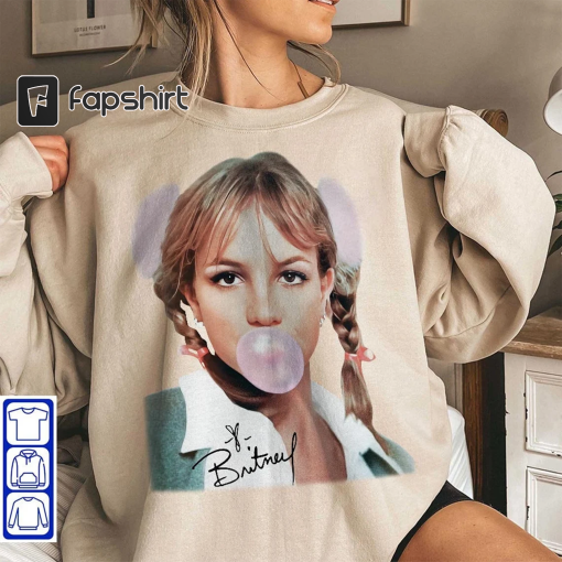 Britney Spears Bublegum Shirt, Vingate Britney Spears Shirt, Britney Spears Concert Shirt, Britney Spears Tour Shirt, Sweatshirt, Hoodie 07s