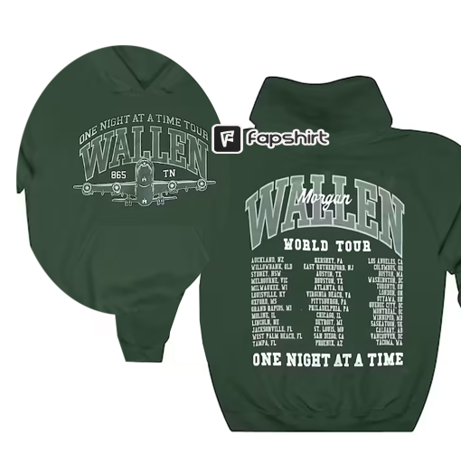 Morgan Wallen One Night At A Time Tour 2023 Shirt, Shirt for Men and Women, Gift Shirt on , Christmas, Anniveasary