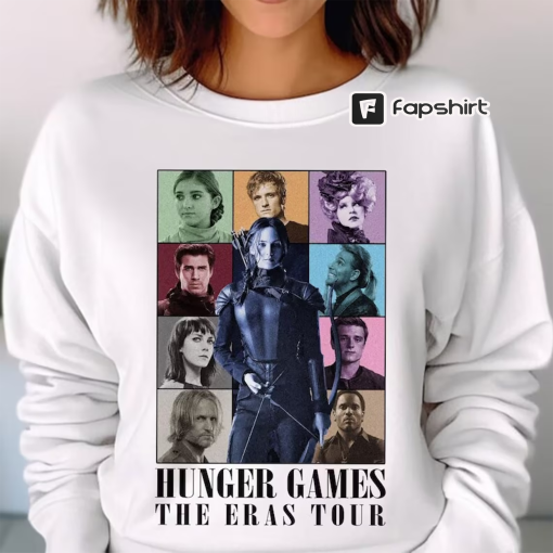 Hunger games Eras Tour Comfort T-shirt, Hunger games Sweatshirt, Jennifer Lawrence Hoodie, Hunger Games merch gift