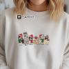 Mi-l-k And Mo-c-ha Brown Be-ars Embroidered Sweatshirt,Hoodies Cartoon Animal Hugging Crewneck Matching Sweatshirts Items Anniversary Gift